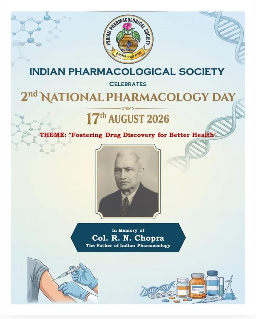 2nd National Pharmacology Day - 17 August 2026